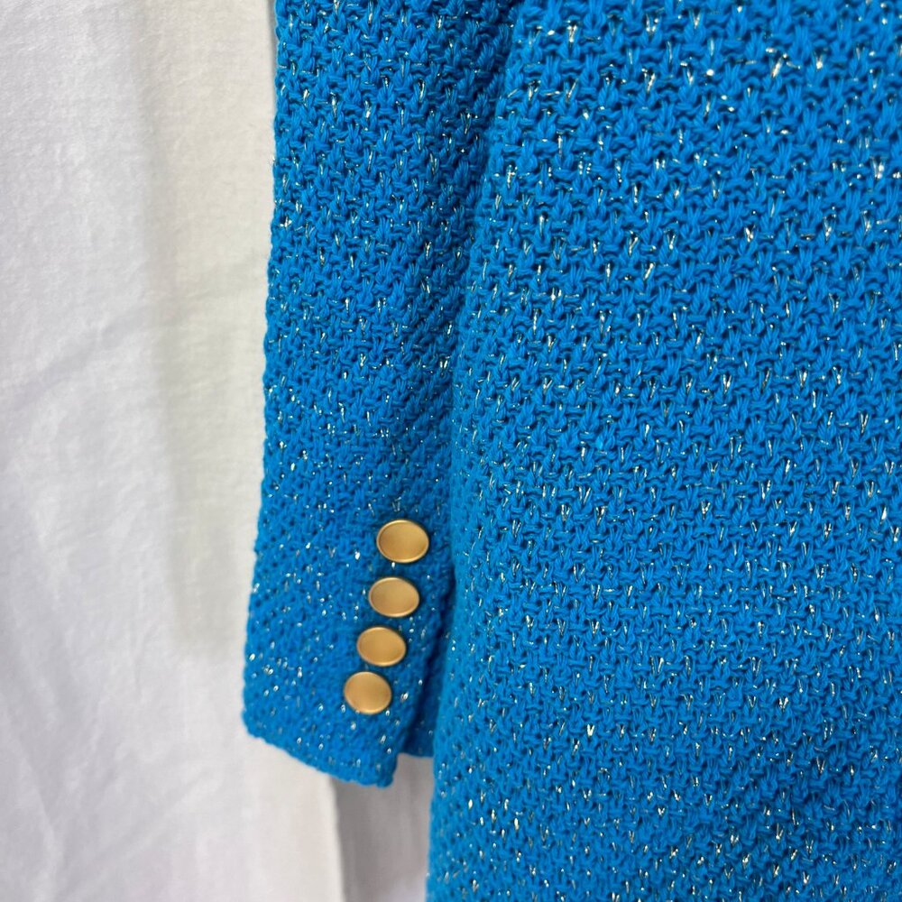 L'AGENCE Riva Oversized Knit Blazer 16 NWT - Picture 10 of 10